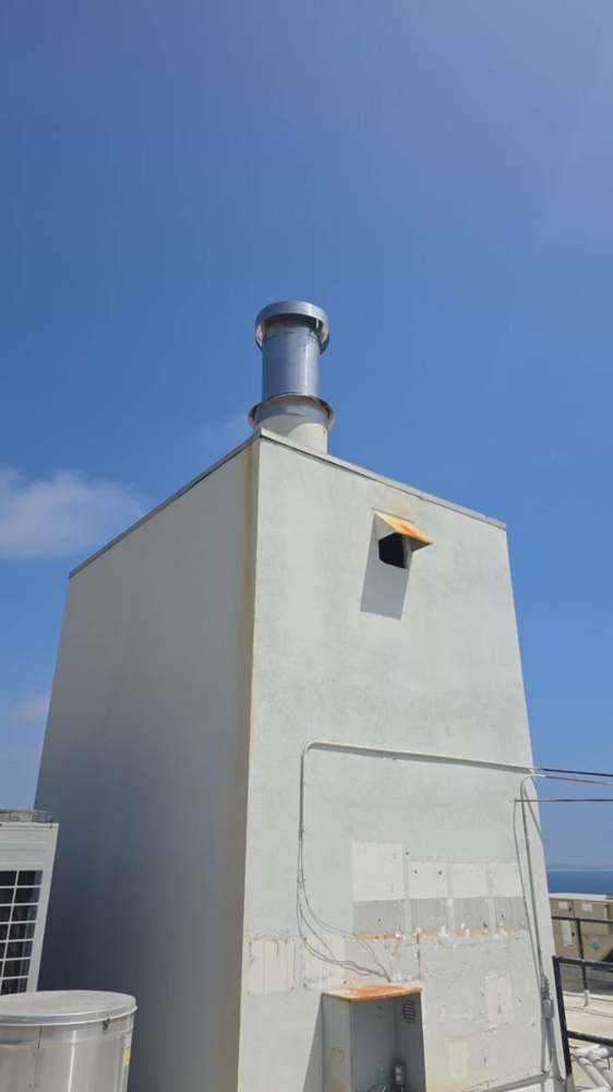 New-construction flashing + chimney package in Pacific Palisades