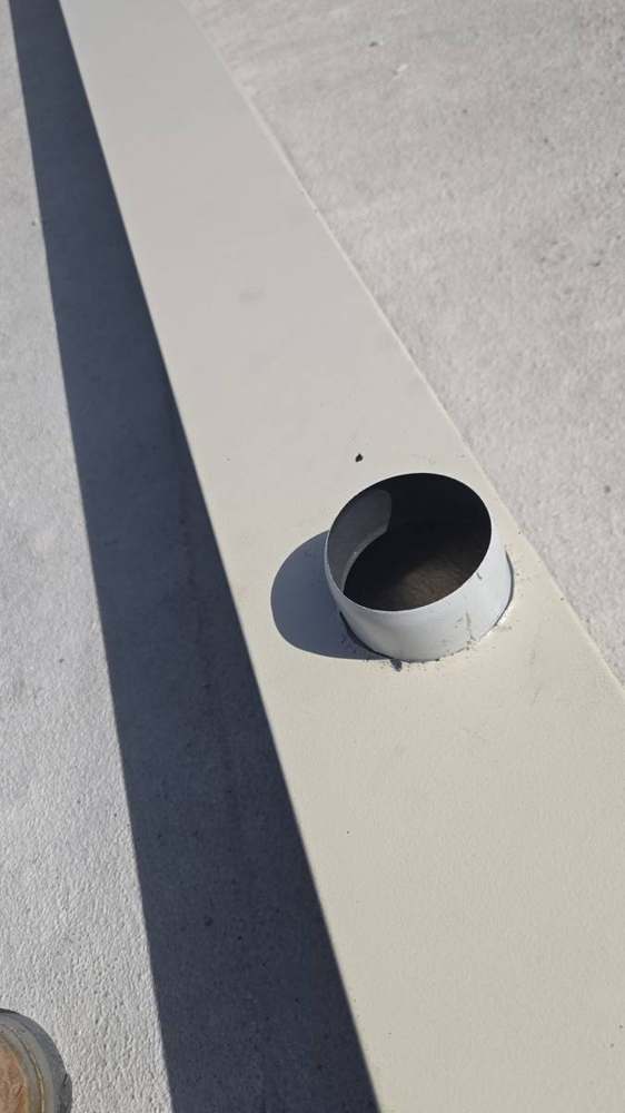 Parapet coping + chimney flue flashing in Silver Lake