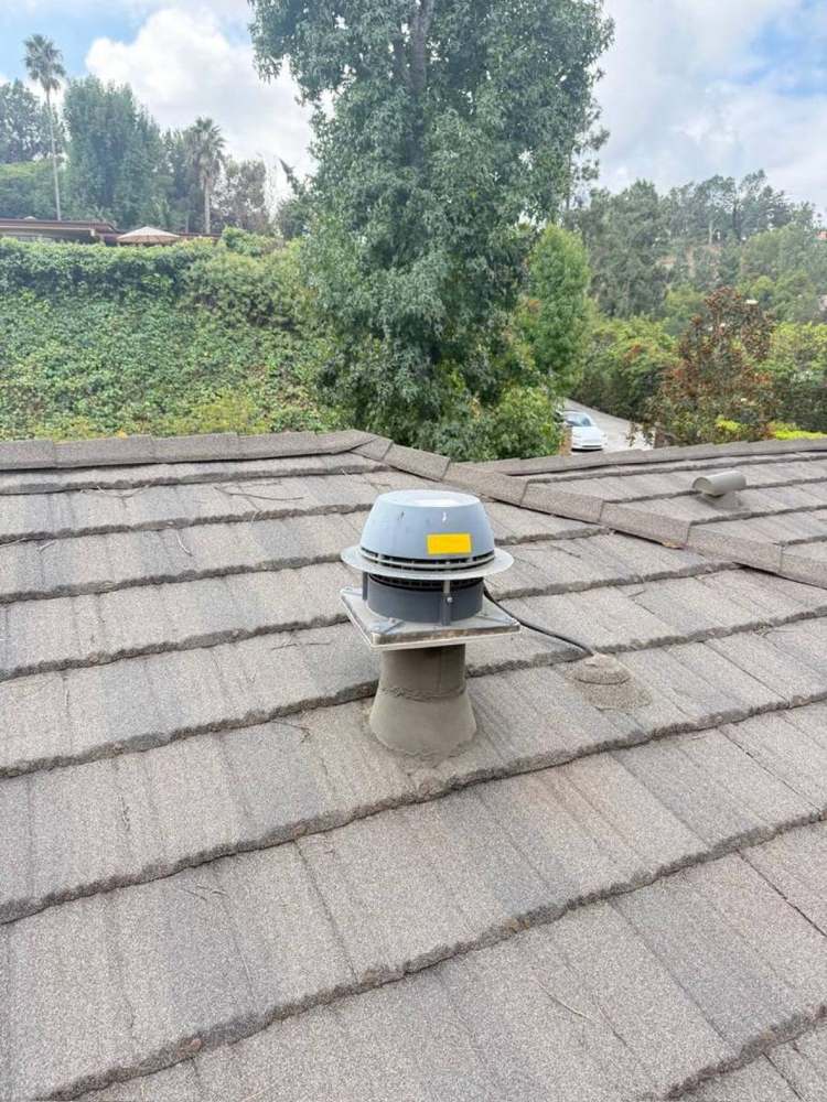 Fascia/edge metal + roof vent install in University Park